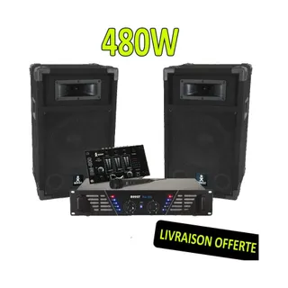 Pack sono BOOST DJ-300 Pack sonorisation