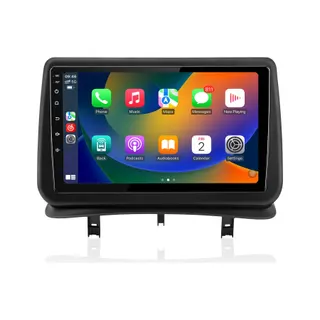 Autoradio connecté JUNSUN pour Renault Clio 3 2005-14 WIFI Carplay