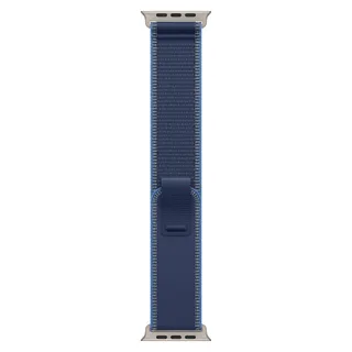 Bracelet APPLE 49 mm S/M Trail bleu/bleu vif
