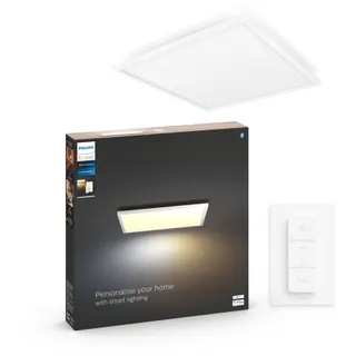 Panneaux lumineux PHILIPS HUE White Ambiance AURELLE carré Bl.+tlc