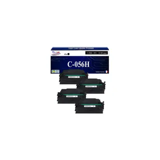 Toner T3AZUR compatible avec Canon 056 (x4)