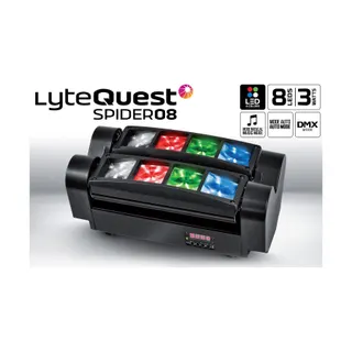 Jeu de lumières LYTEQUEST Jeu de lumière LyteQuest SPIDER08 BEAM 8
