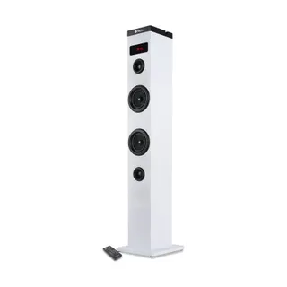 Enceinte Bluetooth NGS Sky Charm White - Tour de Son Bluetooth