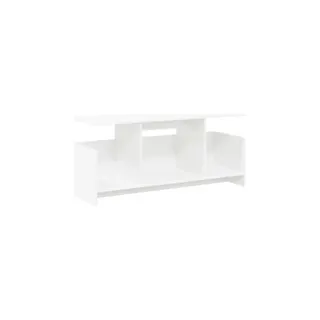 Meuble TV HELLOSHOP26 Meuble TV rectangulaire moderne avec ran