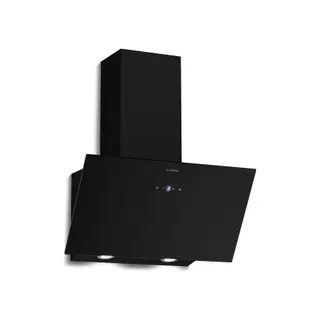 Hotte décorative murale inclinée KLARSTEIN Laurel 60 cm 417 m³/h A+++ LED Noir