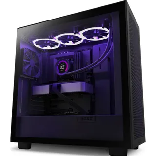 Boitier PC NZXT H7 Flow Black Tempered Glass E-ATX