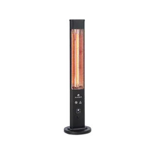 Chauffage infrarouge BLUMFELDT Heat Guru Plus - 1200W - Noir