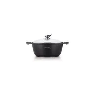Casserole ROYALTY LINE Faitout en fonte 26 cm Noir Royalty Line