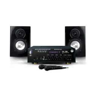 Karaoké MYDEEJAY Karaoké DJ 150W Enceintes+Ampli+2Mics