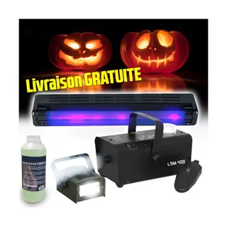 Jeu de lumières BOOST Pack HALLOWEEN Boost FOG & FEAR 2 avec M