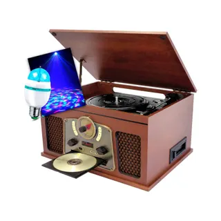 Chaîne HiFi INOVALLEY Chaîne Hifi INOVALLEY RETRO10E-BTH-N vin
