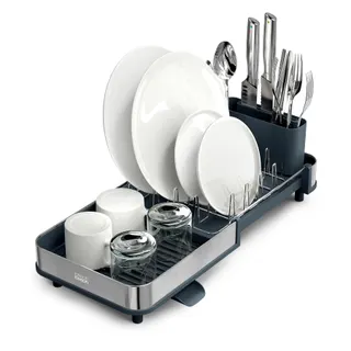 EGOUTTOIR JOSEPH JOSEPH Extend Slim Steel gris
