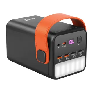 Chargeur ordinateur portable SWISSTEN 60000mAh, USB + USB-C 65W Noir
