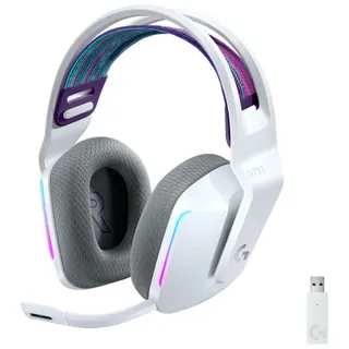 Casque gamer LOGITECH G733 Lightspeed White