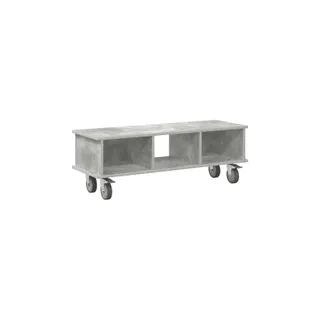 Meuble TV HELLOSHOP26 Meuble TV rectangulaire moderne rangemen