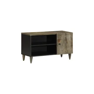 Meuble TV HELLOSHOP26 Meuble TV pratique avec grand rangement