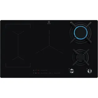 Plaque mixte induction gaz ELECTROLUX KDI951723K - Grande largeur