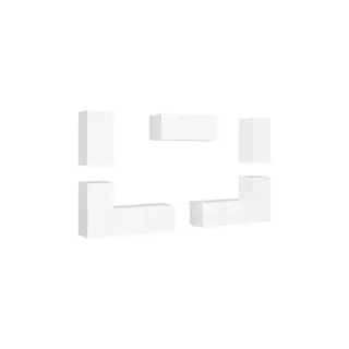 Meuble TV HELLOSHOP26 Ensemble de meubles armoire buffet TV té