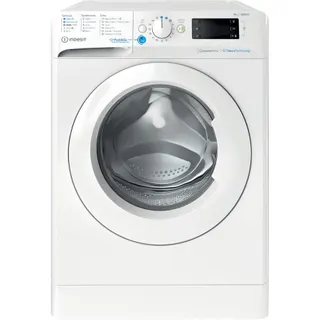 Lave linge hublot INDESIT BWE91296XWVFR - 9 kg - 1200 tr/min - Classe A - Moteur induction