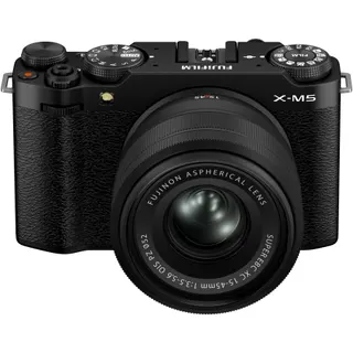 Appareil photo Hybride FUJIFILM Kit X-M5 Noir + XC15-45mm