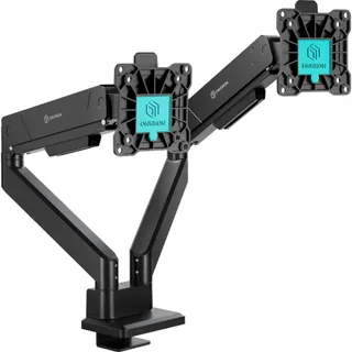 Support écran PC ONKRON Double Écran 13"–45", 15 kg, G200-B Noir
