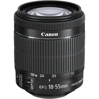 Objectif pour Reflex CANON EF-S 18-55mm f/3.5-5.6 IS STM Reconditionné