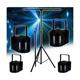 Jeu de lumières LYTOR Sono DJ LIGHT Jeux de lumière 4 EFFETS D