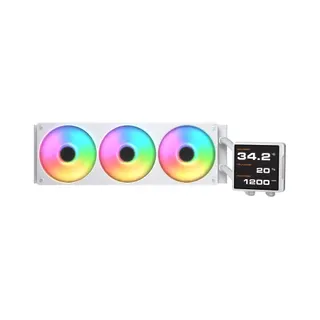 Kit de refroidissement COUGAR Poseidon Vistek Pro - 360 mm Blanc