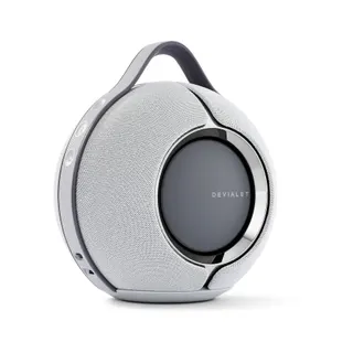 Enceinte portable DEVIALET Mania light grey avec chargeur