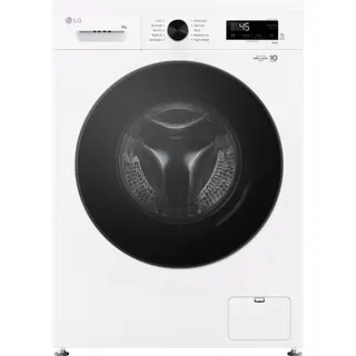 Lave linge hublot LG F94B16WHS - 9 kg - 1400 tr/min - Classe A - Moteur induction entraînement direct - Connecté