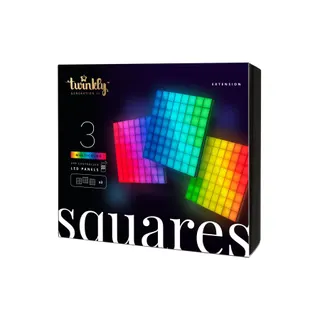 Bandeau LED TWINKLY 3 Square Blocks extensions 20X20CM