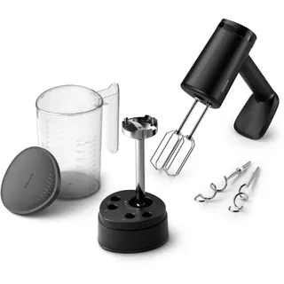 Batteur PHILIPS HR3781/10 batteur électrique Série 5000 2-en-1 noir, écran LED, 500W