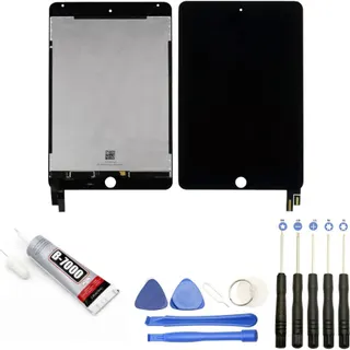 Ecran téléphone VISIODIRECT Vitre+LCD pour iPad Mini 4 NOIR