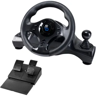 Volant + Levier de vitesses + Pédalier SUBSONIC GS 750 RACING WHEEL