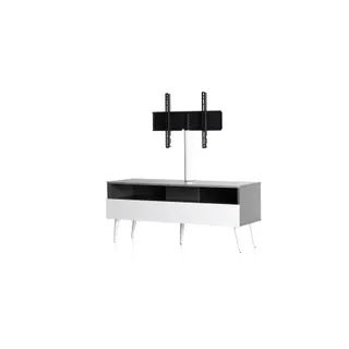 Meuble TV MELICONI Cadix 120 cm gris