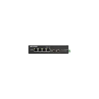 Enregistreur de vidéo-surveillance HIKVISION DS-3T0506HP-E/HS switch PoE 6
