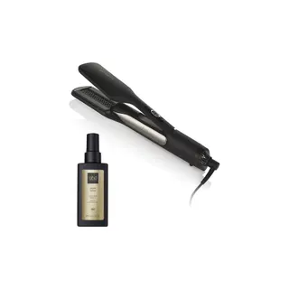 Lisseur séchant GHD Duet Style Noir avec spray protecteur