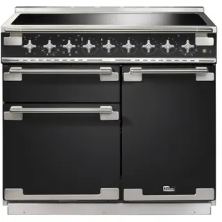 Piano de cuisson induction FALCON ELISE 100 CHARBON Mat satiné NICKEL