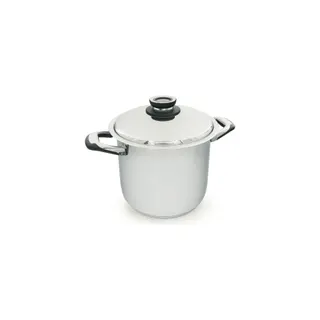 Faitout ECOVITAM en inox, tous feux, thermomètre intégré