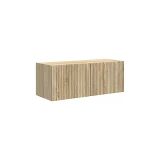 Meuble TV HELLOSHOP26 Meuble TV mural moderne minimaliste 78,5