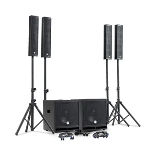 Pack sono BM SONIC Pack Sono DJ BMS-15-SLIM-BT 2400W Micros