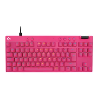 Clavier gamer LOGITECH G Pro X TKL Rapid Magenta