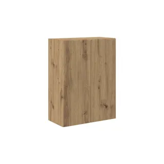 Meuble TV HELLOSHOP26 Meuble TV mural contemporain en bois d'i