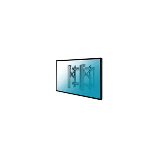 Support mural TV KIMEX mur d´image écran TV 45"-75", push pull