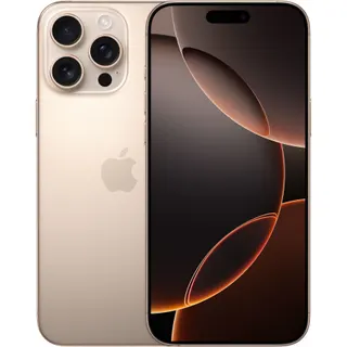 Smartphone APPLE iPhone 16 Pro Max Titane Sable 256Go Reconditionné