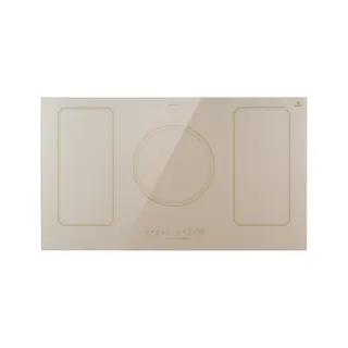 Plaque vitrocéramique KLARSTEIN Victoria 5 Flex 7400W - Crème