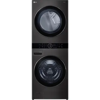 Lave linge séchant hublot LG F761TOWERB2 - 17/16 kg - 1100 tr/min - Classe E - Moteur direct drive - Connecté