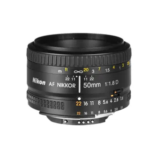 Objectif pour Reflex NIKON AF 50mm f/1.8D Nikkor