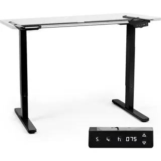 DURONIC TM12 BK Bureau Assis-Debout noir