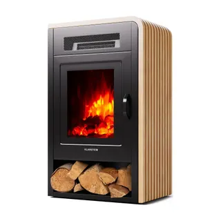 Cheminée électrique KLARSTEIN Opala WiFi 950/1900 W thermostat Noir